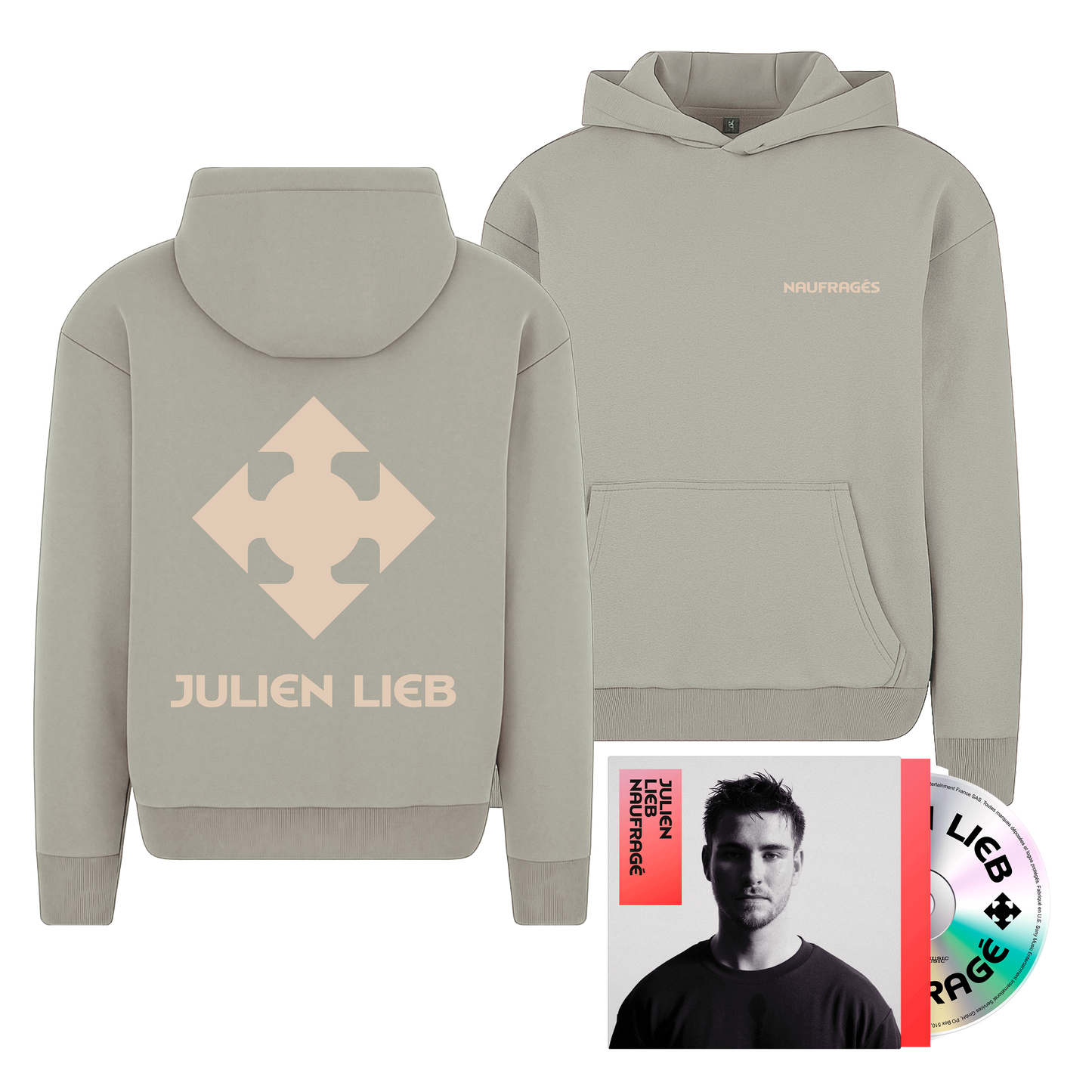 PACK CD + HOODIE