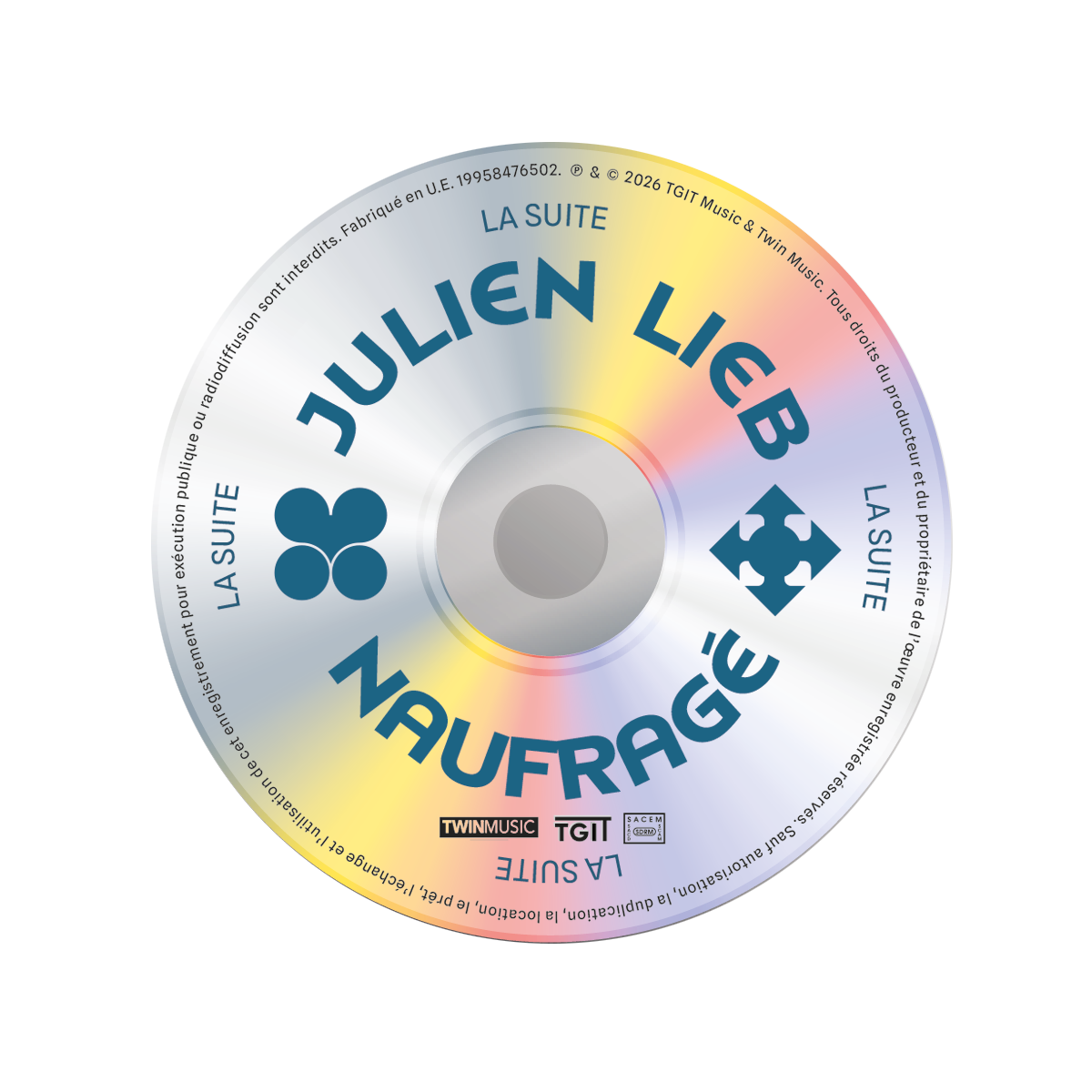 CD - NAUFRAGÉ LA SUITE