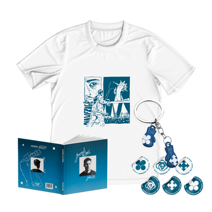 Pack Livre disque + Merch au choix + Stickers et porte clé offert