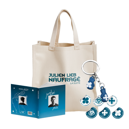 Pack Livre disque + Merch au choix + Stickers et porte clé offert