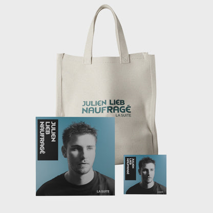 Pack CD standard + Vinyle + Merch au choix + Stickers et porte clé offert